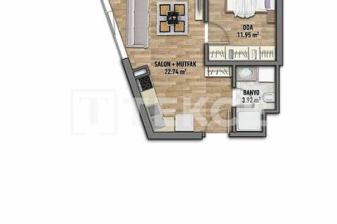 1+1 Apartment in Beylikduezue, Turkey No. 11221 21