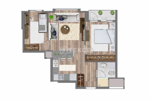 2+1 Appartement à Istanbul, Turkey No. 11246 24