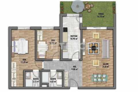 2+1 Apartment in Beylikduezue, Turkey No. 11222 26