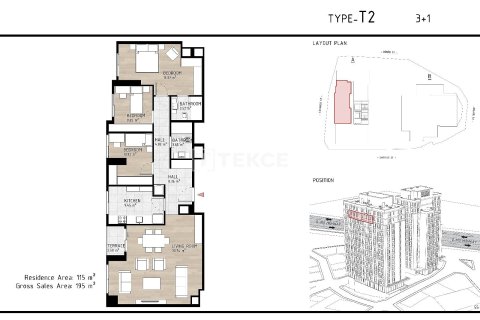 1+1 Appartement à Istanbul, Turkey No. 61908 26