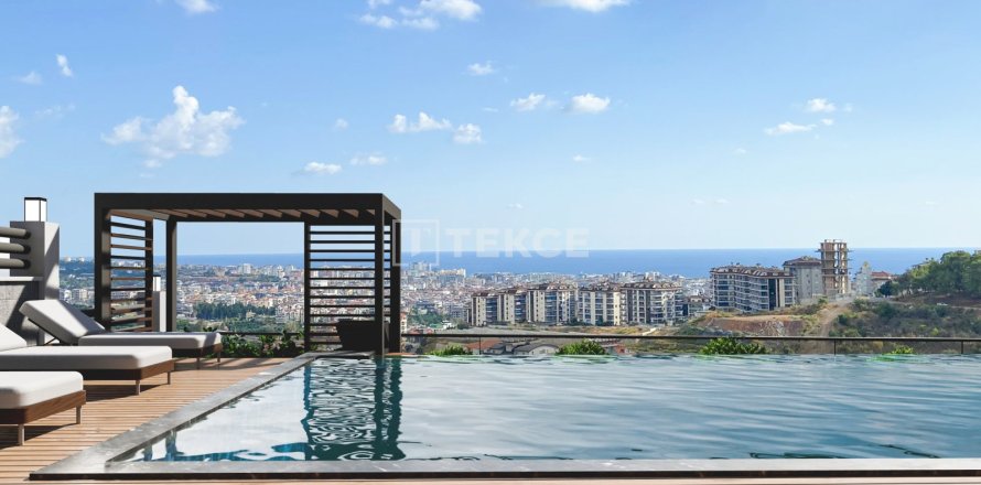 3+1 Apartment in Alanya, Turkey No. 13948