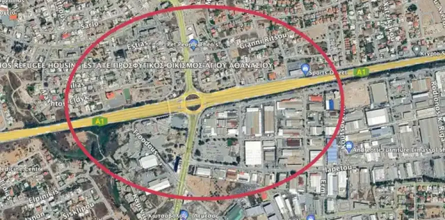 2600m² Land à Agios Athanasios, Cyprus No. 36139