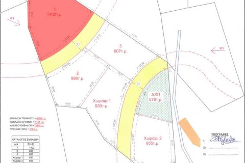 1402m² Land à Agios Tychonas, Cyprus No. 43883 2