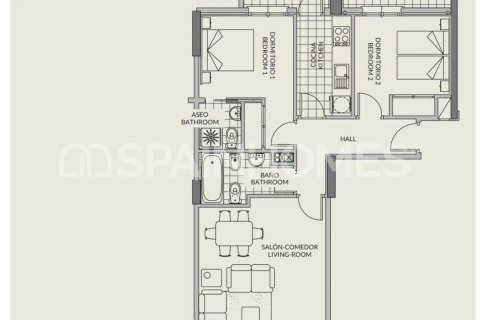 3 dormitorios Penthouse en Calpe, Spain No. 25849 2