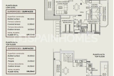 3 chambres Penthouse à Calpe, Spain No. 25849 20