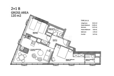 Квартира 2+1 в Стамбул, Турция №11168 24