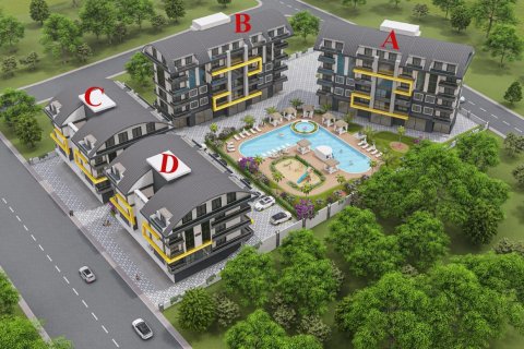 2+2 Apartment en Oba, Turkey No. 12996 4