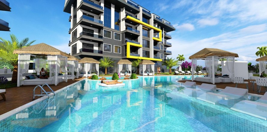 2+2 Apartment en Oba, Turkey No. 12996