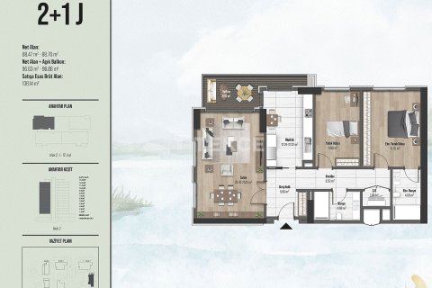 2+1 Apartment in Istanbul, Turkey No. 22126 10