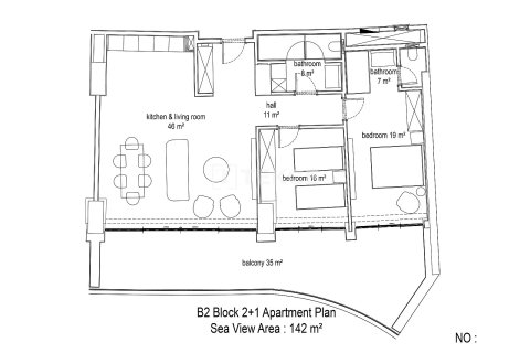 3+1 Apartment in Alanya, Turkey No. 22140 18