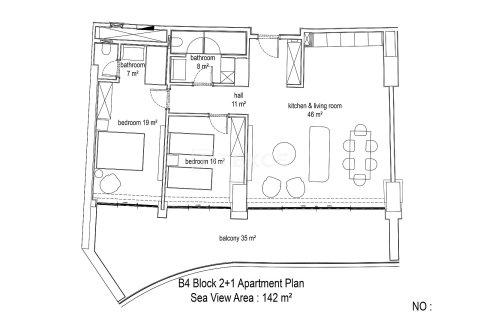 3+1 Apartment en Alanya, Turkey No. 22140 17