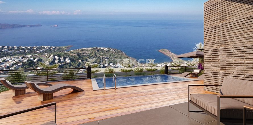 3+1 Villa à Bodrum, Turkey No. 13243