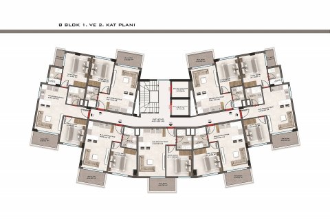 2+1 Appartement à Alanya, Turkey No. 10978 26