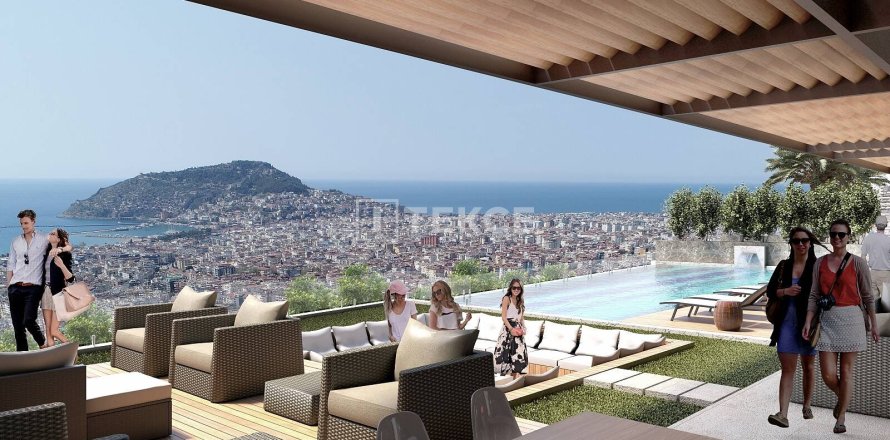 3+1 Penthouse en Alanya, Turkey No. 10953