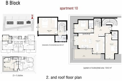 3+1 Penthouse in Alanya, Turkey No. 10953 11