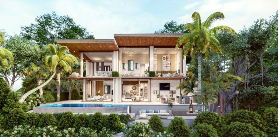 4 bedrooms Villa on the Phuket, Thailand No. 1807