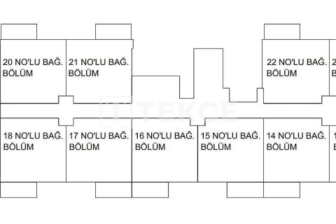 Пентхаус 3+1 в Газипаша, Турция №11616 16