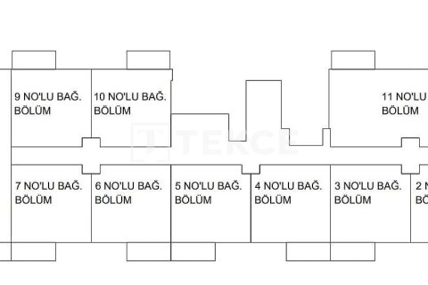 Пентхаус 3+1 в Газипаша, Турция №11616 17