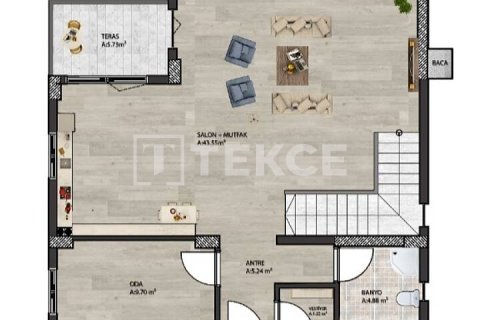 5+1 Villa en Trabzon, Turkey No. 11299 20