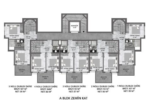 2+1 Appartement à Alanya, Turkey No. 10983 27