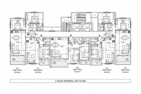 2+1 Appartement à Alanya, Turkey No. 10984 10