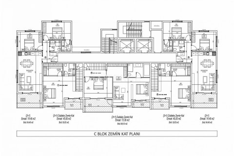 Квартира 2+1 в Аланья, Турция №10984 11