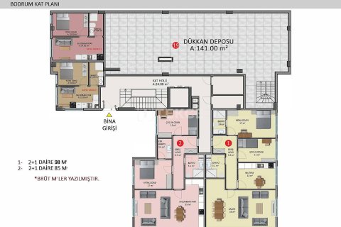 2+1 Penthouse à Alanya, Turkey No. 10945 29