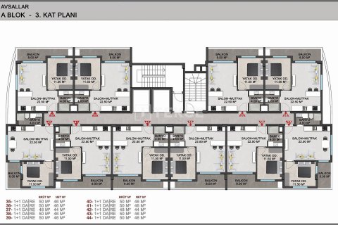 2+1 Penthouse in Alanya, Turkey No. 10963 27