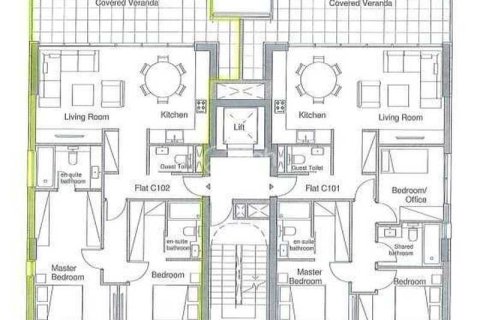 Квартира с 2 спальнями в Меса Гитонья, Кипр №34494 2