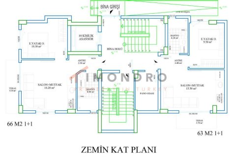 2+1 Apartment en Antalya, Turkey No. 16937 4