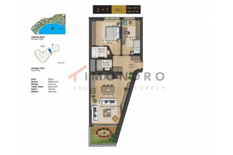 3+1 Apartment en Bakırköy, Turkey No. 17954 22