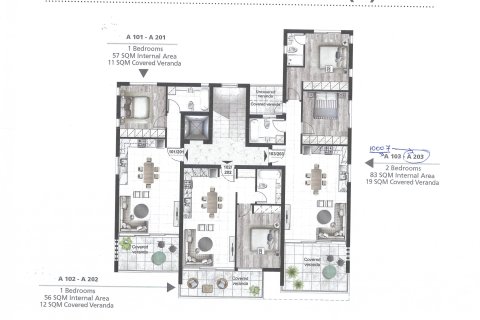 3 dormitorios Apartment en Limassol, Cyprus No. 38084 8