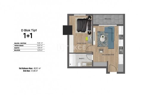 3+1 Appartement à Bursa, Turkey No. 11934 10