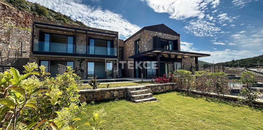 5+1 Villa à Bodrum, Turkey No. 11479