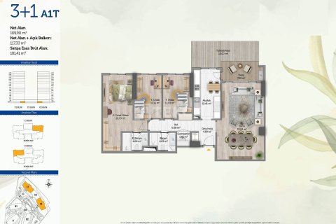 3+1 Apartment in Istanbul, Turkey No. 11440 19