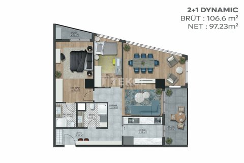 3+1 Apartment en Bursa, Turkey No. 11311 16