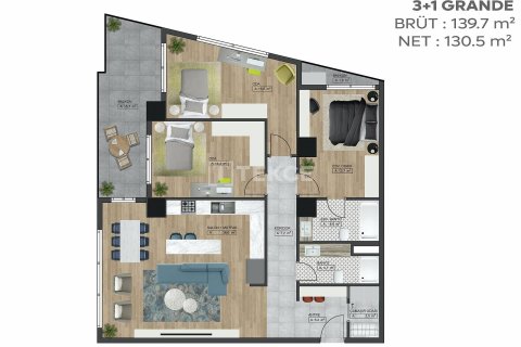 3+1 Apartment en Bursa, Turkey No. 11311 23