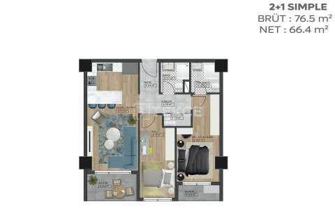 3+1 Apartment in Bursa, Turkey No. 11311 17