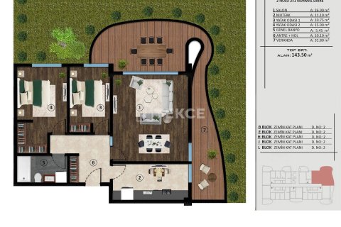 3+1 Appartement à Kartepe, Turkey No. 11287 29