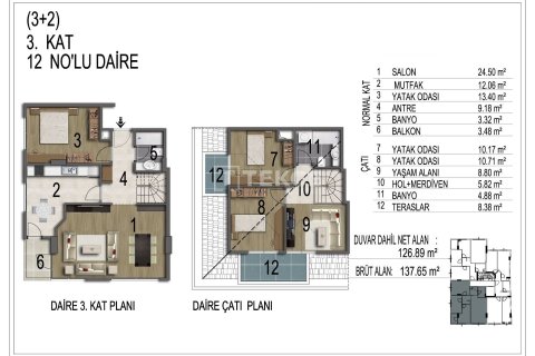 4+1 Apartment en Istanbul, Turkey No. 15129 16