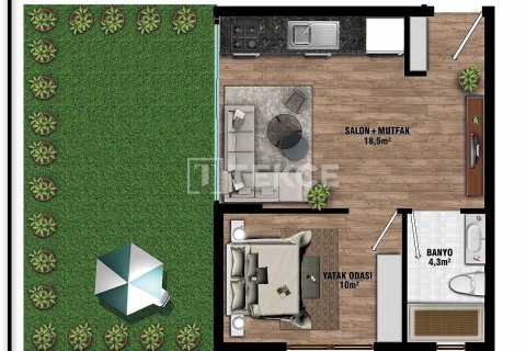 2+1 Apartment en Aksu, Turkey No. 15974 21