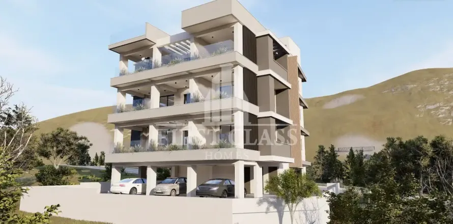 2 dormitorios Penthouse en Agios Athanasios, Cyprus No. 35071