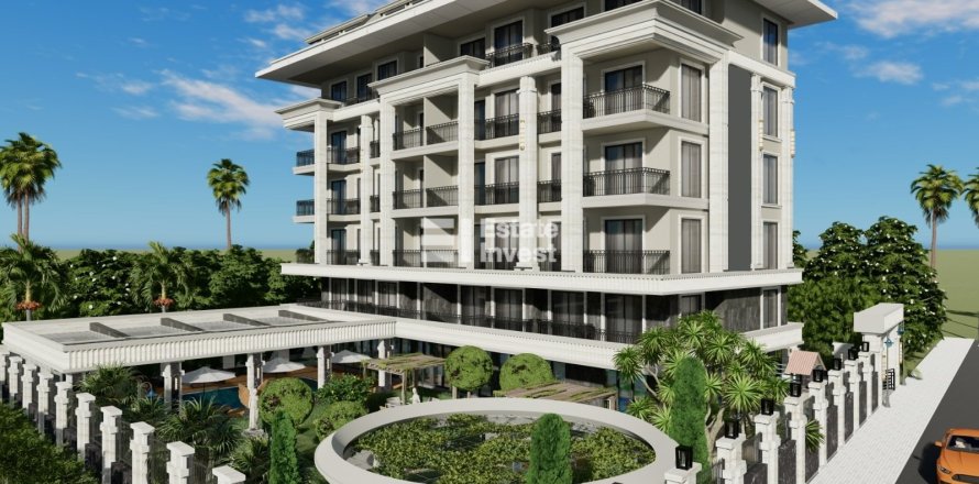 1+1 Appartement à Alanya, Turkey No. 54078