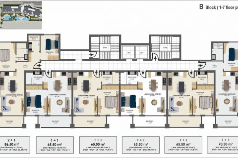 1+1 Appartement à Alanya, Turkey No. 23671 24