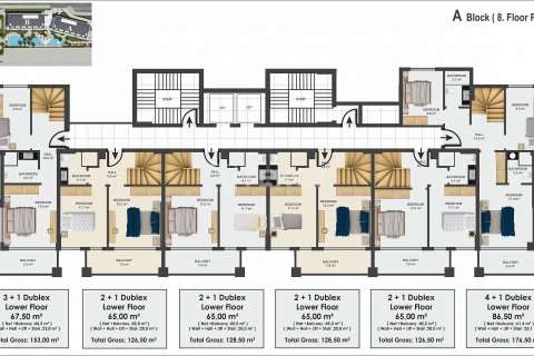 1+1 Apartment en Alanya, Turkey No. 23671 26