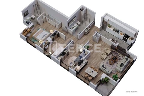 3+1 Apartment en Istanbul, Turkey No. 23670 3