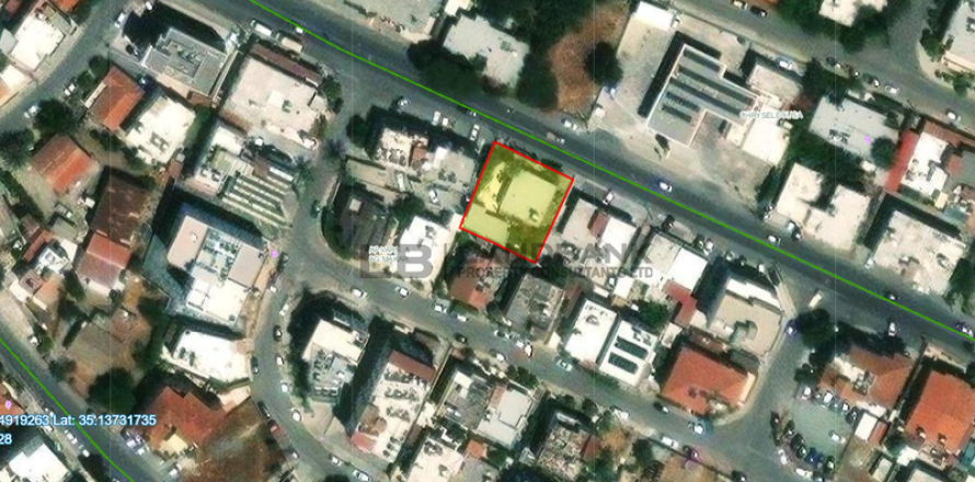 521m² Land in Strovolos, Cyprus No. 64606