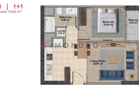 2+1 Apartment in Esenyurt, Turkey No. 17974 28