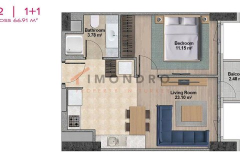 2+1 Apartment in Esenyurt, Turkey No. 17974 25