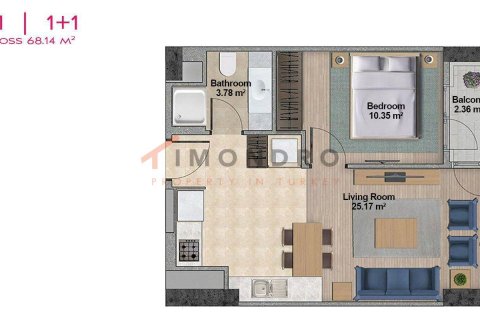 2+1 Apartment in Esenyurt, Turkey No. 17974 24